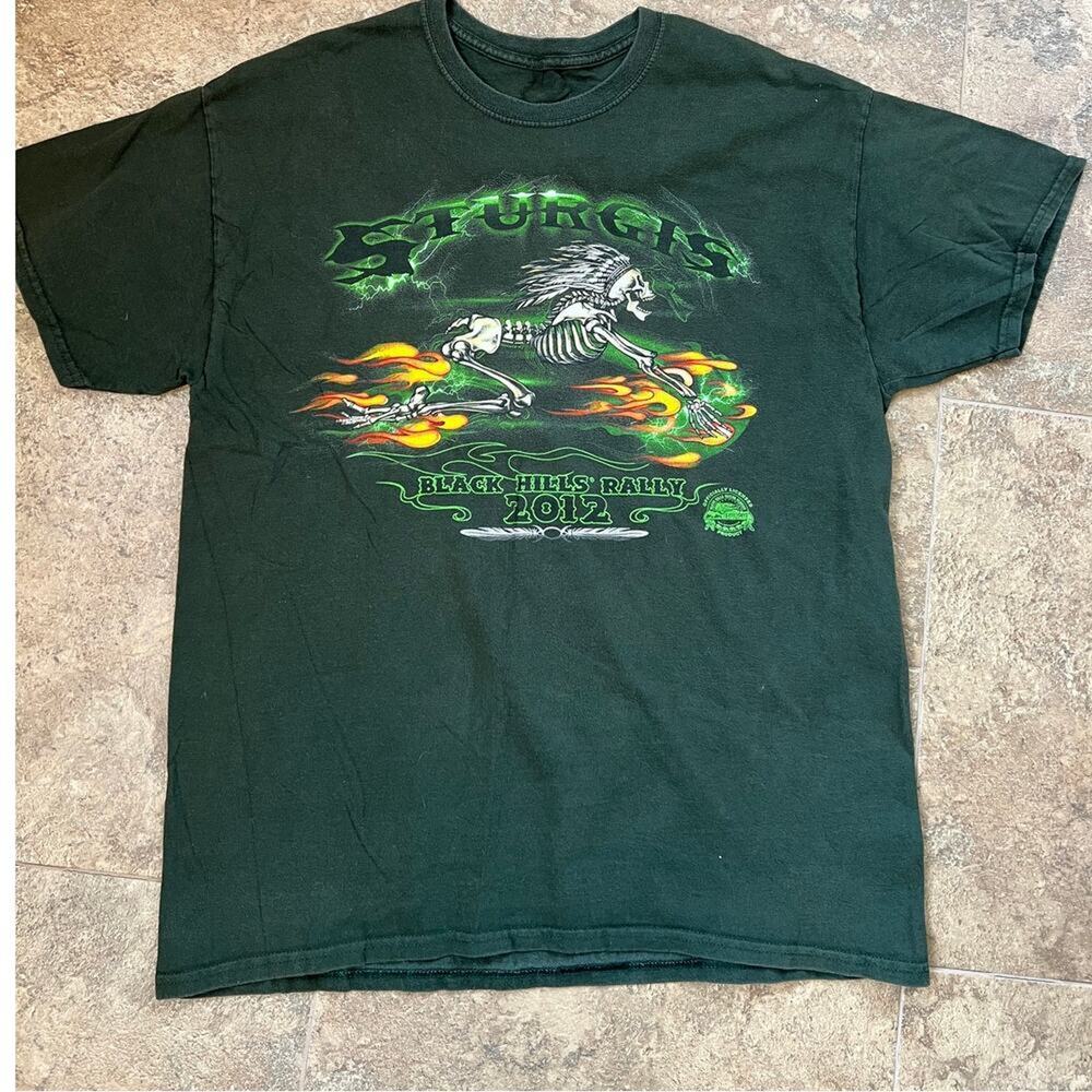 Harley Davidson 2012 Black Hills Rally T-shirt, Men's M-L